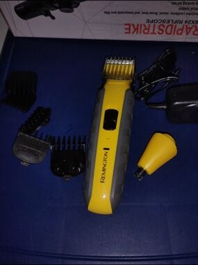 Remington Yellow and Gray Men's Hair & Beard Trimmer Kit